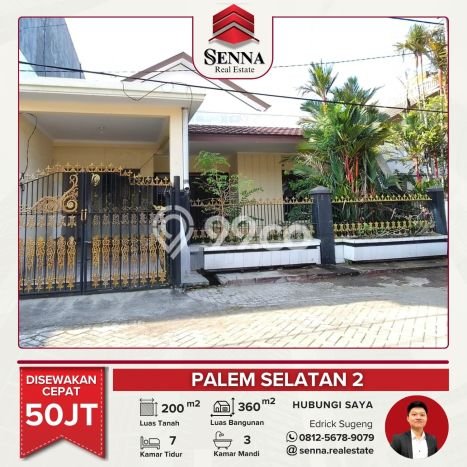 Rumah kawasan Sidoarjo, Dekat Pusat Kota, 7 KT, Luas 200m2m² Bangunan 360m2m² Rumah kawasan Sidoarjo, Dekat Pusat Kota, 7 KT, Luas 200m2m² Bangunan 360m2m²