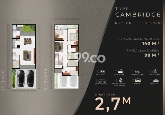 Rumah Luxury Modern Tanpa Renovasi di Parongpong Bandung Rumah Luxury Modern Tanpa Renovasi di Parongpong Bandung