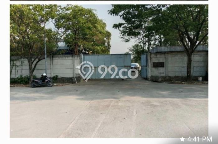 FOR SALE! Pabrik di Balaraja Tangerang, LT 20000m2, LB 4548m2 FOR SALE! Pabrik di Balaraja Tangerang, LT 20000m2, LB 4548m2