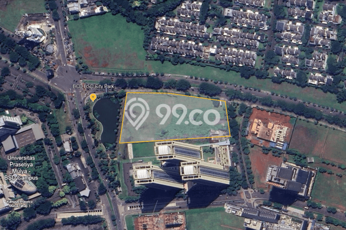 Dijual Tanah Lokasi BSD City, Tangerang Seluas 7000m2 Dijual Tanah Lokasi BSD City, Tangerang Seluas 7000m2