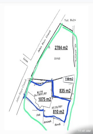 Lahan untuk Dijual Lokasi Cisauk, Tangerang Luas 5950m2 SHM Lahan untuk Dijual Lokasi Cisauk, Tangerang Luas 5950m2 SHM