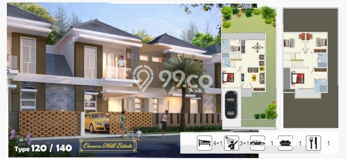 Rumah Modern 4 KT di Batam Centre Batam Unfurnished Rumah Modern 4 KT di Batam Centre Batam Unfurnished