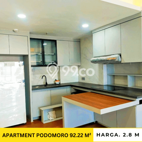Apartemen High-End Dijual di Medan Barat Luas 92m2 Apartemen High-End Dijual di Medan Barat Luas 92m2
