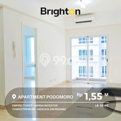 Dijual Segera Apartemen 1 KT & 1 KM di Medan Barat, Medan Dijual Segera Apartemen 1 KT & 1 KM di Medan Barat, Medan