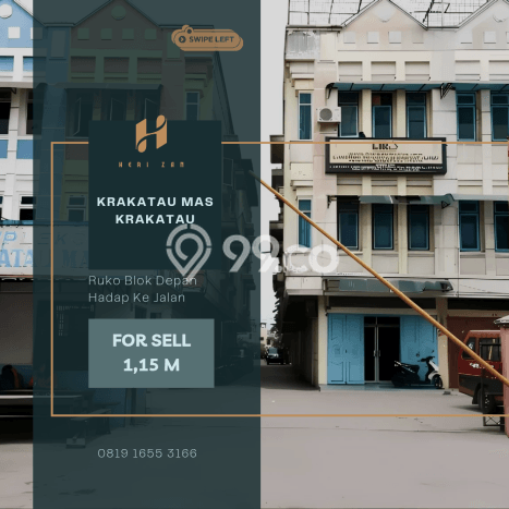 Ruko Dijual Lokasi Emas di Medan Timur Luas 192m2 Ruko Dijual Lokasi Emas di Medan Timur Luas 192m2