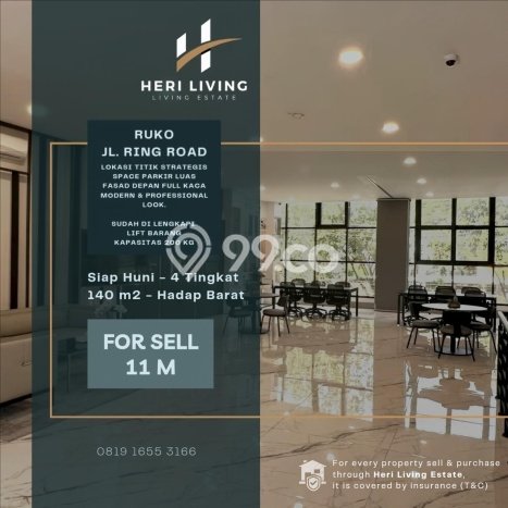 Ruko Dijual di Medan Selayang LT 140m2, LB 116m2 untuk Investasi Ruko Dijual di Medan Selayang LT 140m2, LB 116m2 untuk Investasi