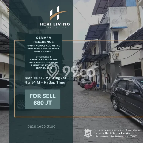 Rumah Strategis Minimalis Lb 96m2 di Medan Deli, Medan Rumah Strategis Minimalis Lb 96m2 di Medan Deli, Medan
