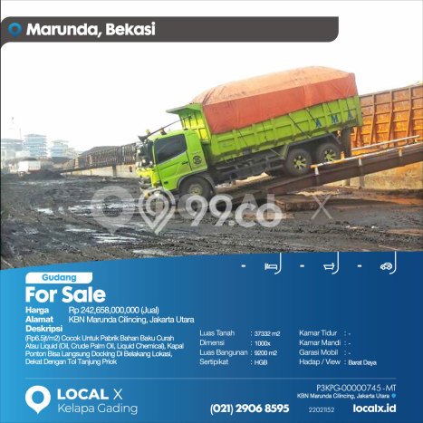 Gudang Favorit Dijual di Cilincing Jakarta Utara Area Pusat Bisnis Gudang Favorit Dijual di Cilincing Jakarta Utara Area Pusat Bisnis