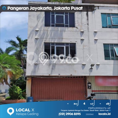 Unit Ruko Dijual di Sawah Besar Jakarta Pusat Luas Tanah 72m2, Luas Bangunan 252m2 Unit Ruko Dijual di Sawah Besar Jakarta Pusat Luas Tanah 72m2, Luas Bangunan 252m2