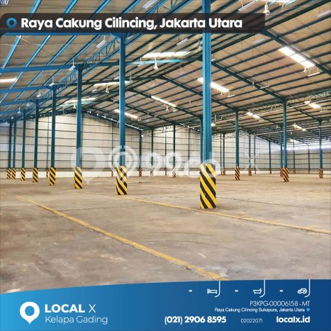 Gudang untuk disewa di Kelapa Gading punya LT 10358m2 & LB 10000m2 harga sewa kompetitif Gudang untuk disewa di Kelapa Gading punya LT 10358m2 & LB 10000m2 harga sewa kompetitif