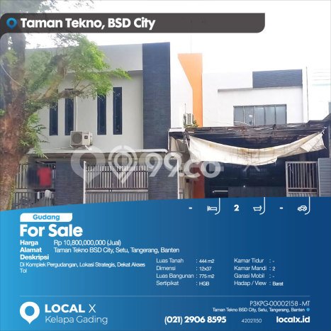 Gudang Bagus Dijual LB 775m2 Lokasi Strategis Tangerang Area Cocok untuk Berbisnis Gudang Bagus Dijual LB 775m2 Lokasi Strategis Tangerang Area Cocok untuk Berbisnis