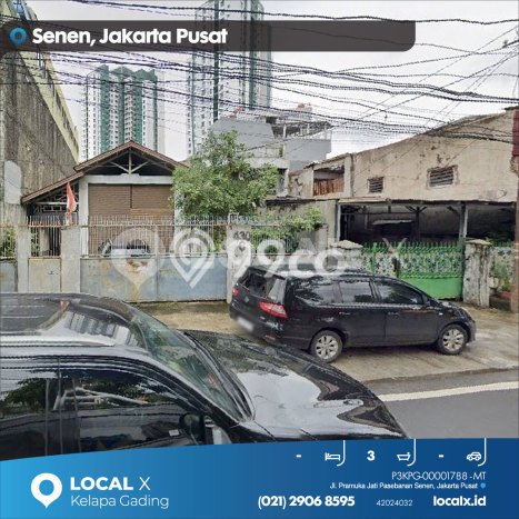 Unit Gudang Dijual di Senen Jakarta Pusat 250m2 Unit Gudang Dijual di Senen Jakarta Pusat 250m2