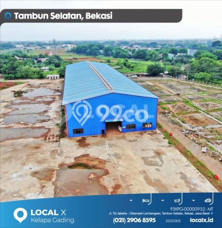 Disewakan Gudang di Kawasan Ramai Bekasi Luas 3000m2 Disewakan Gudang di Kawasan Ramai Bekasi Luas 3000m2