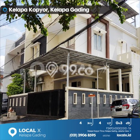 Hunian Eksklusif Dijual LT 145m2 di Kelapa Gading, Jakarta Utara Hunian Eksklusif Dijual LT 145m2 di Kelapa Gading, Jakarta Utara