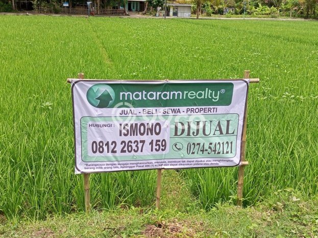 Tanah Dijual Lokasi Lendah, Kulon Progo Luas 872m2 Legalitas Aman Tanah Dijual Lokasi Lendah, Kulon Progo Luas 872m2 Legalitas Aman