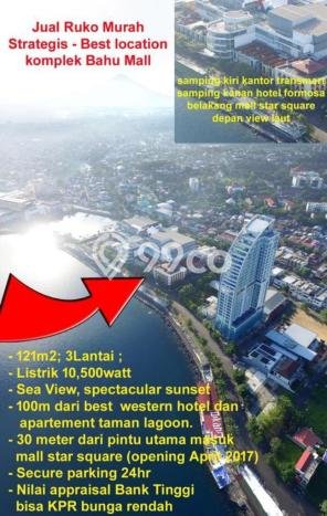 Ruko Premium di Malalayang, Luas 360m2m², Lokasi Jalan Utama Ruko Premium di Malalayang, Luas 360m2m², Lokasi Jalan Utama