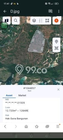 Dijual Tanah Lokasi Pecatu, Badung Seluas 67800m2 Dijual Tanah Lokasi Pecatu, Badung Seluas 67800m2