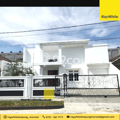Rumah Eksklusif Siap Huni LT 281m2 di Way Halim, Bandar Lampung Rumah Eksklusif Siap Huni LT 281m2 di Way Halim, Bandar Lampung
