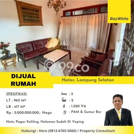 Hunian Cantik Minimalis Lb 417m2 di Natar, Lampung Selatan Hunian Cantik Minimalis Lb 417m2 di Natar, Lampung Selatan