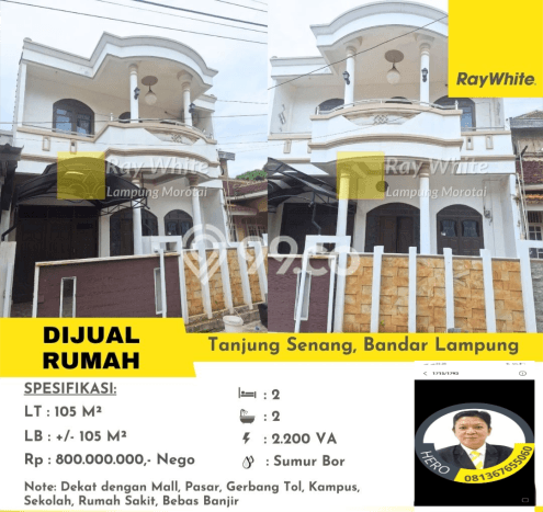 Rumah Modern Minimalis 0 Kamar Siap Huni di Tanjung Senang Rumah Modern Minimalis 0 Kamar Siap Huni di Tanjung Senang