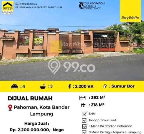 Rumah Modern Minimalis 4 KT Bisa Langsung Pindah di Teluk Betung Utara Rumah Modern Minimalis 4 KT Bisa Langsung Pindah di Teluk Betung Utara