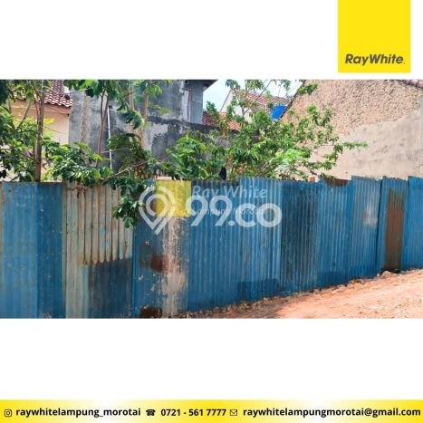 Tanah di Tanjung Karang Timur, Luas 101m2m², Kawasan Bisnis Tanah di Tanjung Karang Timur, Luas 101m2m², Kawasan Bisnis
