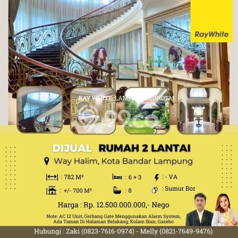 Hunian Eksklusif Siap Huni LT 782m2 di Way Halim, Bandar Lampung Hunian Eksklusif Siap Huni LT 782m2 di Way Halim, Bandar Lampung