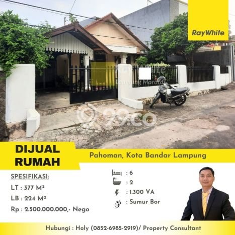 Dijual Rumah 6 Kamar Lokasi Strategis Nyaman dan Strategis di Tanjung Karang Pusat Dijual Rumah 6 Kamar Lokasi Strategis Nyaman dan Strategis di Tanjung Karang Pusat