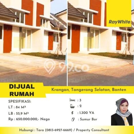 Jual Rumah Strategis Bagus Punya 3 KT di Tangerang Tangerang SHM Jual Rumah Strategis Bagus Punya 3 KT di Tangerang Tangerang SHM