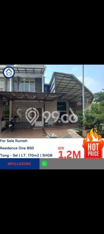 Rumah Harga Nego 3 Kamar Tidur di Kawasan Residential Serpong Utara, Tangerang Selatan Rumah Harga Nego 3 Kamar Tidur di Kawasan Residential Serpong Utara, Tangerang Selatan