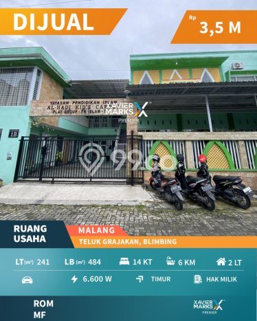 Untuk Dijual Komersial di Blimbing, Malang Harga Penawaran Spesial Untuk Dijual Komersial di Blimbing, Malang Harga Penawaran Spesial