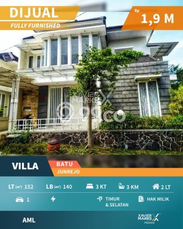 Hunian Terbaik! Vila di Junrejo, Dimensi 152m2m², Area Nyaman dan aman Hunian Terbaik! Vila di Junrejo, Dimensi 152m2m², Area Nyaman dan aman