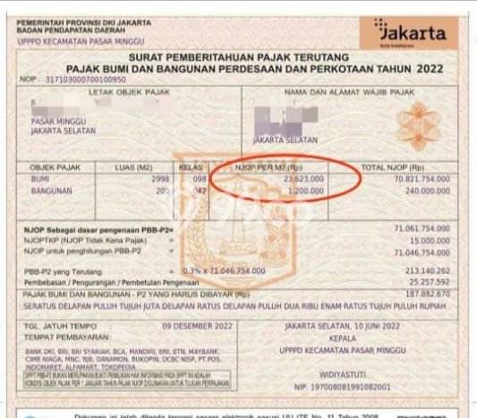 Untuk Dijual Tanah 3115m2 di Pejaten, Jakarta Selatan Untuk Dijual Tanah 3115m2 di Pejaten, Jakarta Selatan