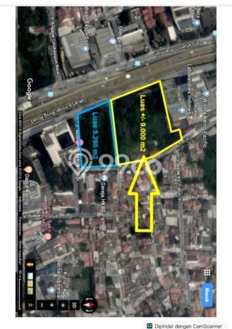 Kavling Tanah untuk Dijual di Slipi, Jakarta Barat, Luas 9438m2 Kavling Tanah untuk Dijual di Slipi, Jakarta Barat, Luas 9438m2