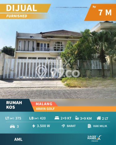 Rumah Luxury Modern Siap Huni di Araya Malang Rumah Luxury Modern Siap Huni di Araya Malang