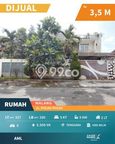 Best Deal Hunian Mewah Ideal dan Luas di Klojen, Malang Best Deal Hunian Mewah Ideal dan Luas di Klojen, Malang
