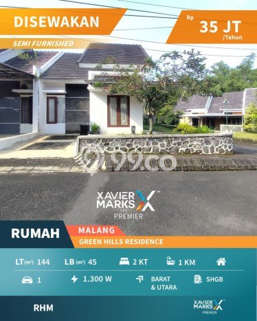 Disewakan Segera Rumah Kondisi Bagus di Kawasan Karangploso, Malang Disewakan Segera Rumah Kondisi Bagus di Kawasan Karangploso, Malang
