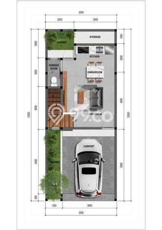 Rumah Minimalis 3 KT LT 60m2 di Mahendradata Rumah Minimalis 3 KT LT 60m2 di Mahendradata