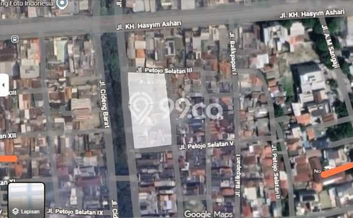 Tanah Dijual Lokasi Strategis di Jakarta Pusat dengan Luas 1669m2 Tanah Dijual Lokasi Strategis di Jakarta Pusat dengan Luas 1669m2