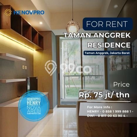 SPECIAL PRICE! Apartemen di Taman Anggrek, 1 KM, Luas 50m², Ready Huni SPECIAL PRICE! Apartemen di Taman Anggrek, 1 KM, Luas 50m², Ready Huni