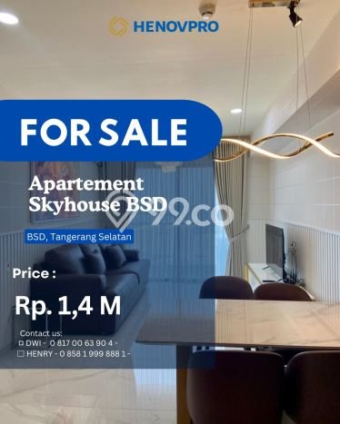 Dijual Apartemen di BSD, Tangerang Selatan Punya 3 Kamar Tidur Dijual Apartemen di BSD, Tangerang Selatan Punya 3 Kamar Tidur