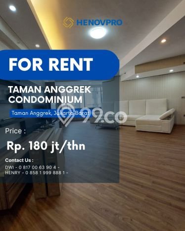 Apartemen Premium Kawasan Taman Anggrek, 2 KM, Luas 146m², Dekat Taman Anggrek, Jakarta Barat, Jakarta Barat Apartemen Premium Kawasan Taman Anggrek, 2 KM, Luas 146m², Dekat Taman Anggrek, Jakarta Barat, Jakarta Barat
