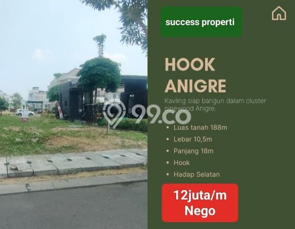 Tanah Dijual Area Strategis di Banjar Wijaya Tangerang 188m2 Tanah Dijual Area Strategis di Banjar Wijaya Tangerang 188m2