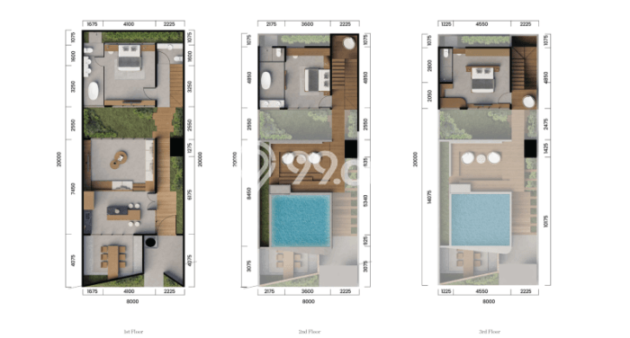 Vila Potensial di , Ukuran 166m2m², Dekat ke berbagai keperluan Vila Potensial di , Ukuran 166m2m², Dekat ke berbagai keperluan