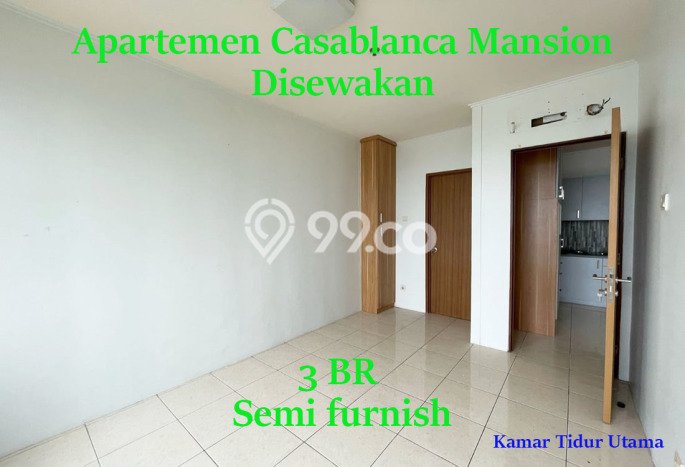 Apartemen Terawat Dijual di Jakarta Selatan Spesifikasi 3 KT, 2 KM Apartemen Terawat Dijual di Jakarta Selatan Spesifikasi 3 KT, 2 KM