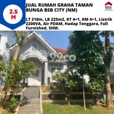 Rumah Modern 5 KT LT 218m2 di BSB City Rumah Modern 5 KT LT 218m2 di BSB City