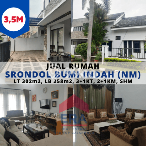 Dijual Rumah Luas Elegan Dengan View Eksklusif di Srondol, Semarang Dijual Rumah Luas Elegan Dengan View Eksklusif di Srondol, Semarang