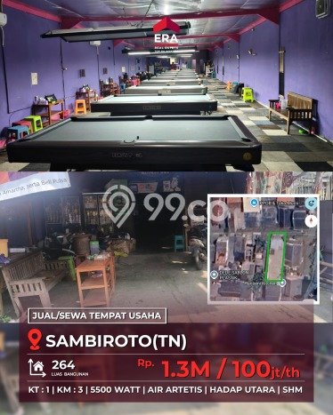 Unit Komersial Disewakan di Sambiroto di Area Ramai & Strategis Unit Komersial Disewakan di Sambiroto di Area Ramai & Strategis