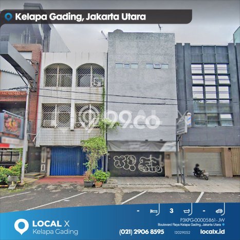 Ruko Dijual di Kelapa Gading Jakarta Utara dengan LB 320m2 Ruko Dijual di Kelapa Gading Jakarta Utara dengan LB 320m2