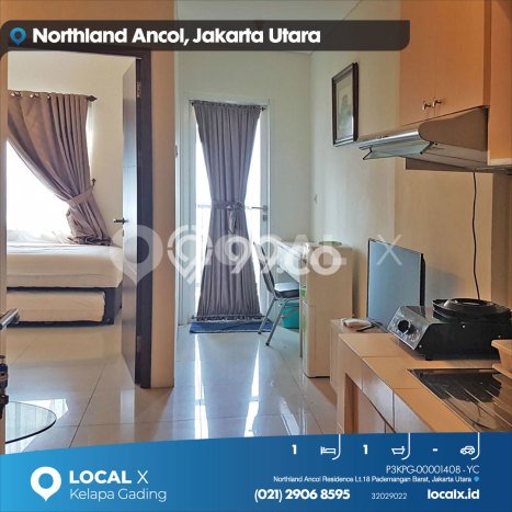 Hunian Apartemen Hemat 1 KT 1 KM di Pademangan, Jakarta Utara, DKI Jakarta Hunian Apartemen Hemat 1 KT 1 KM di Pademangan, Jakarta Utara, DKI Jakarta